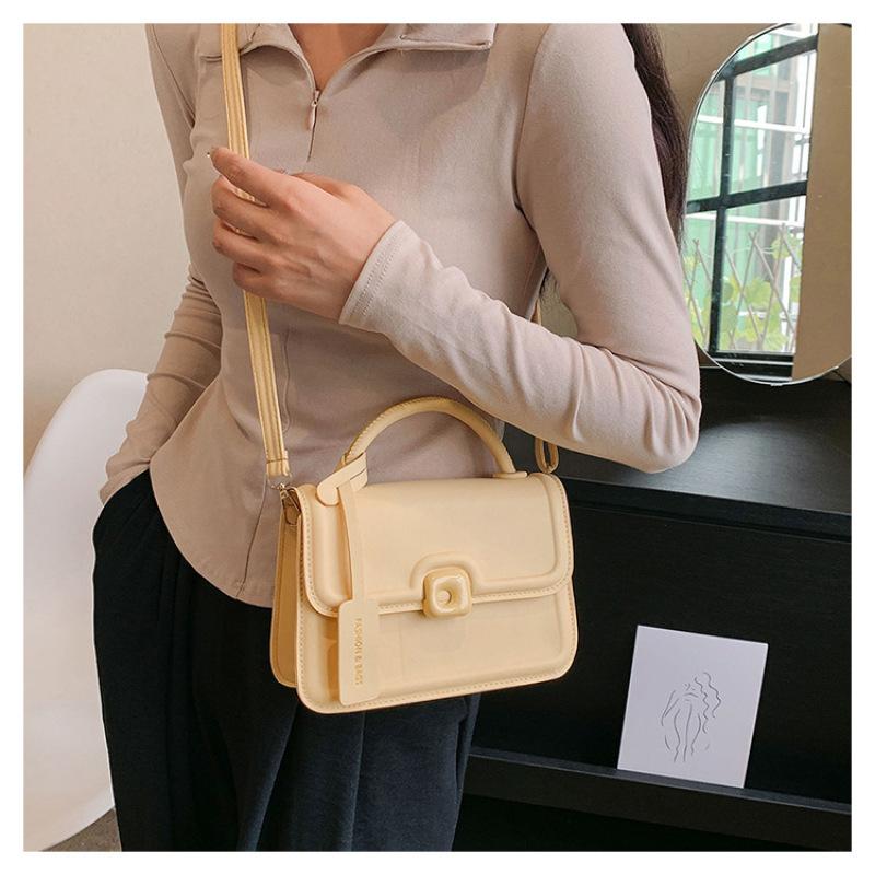 Tooxika Новая популярная модная сумка через плечо Маленькая квадратная сумка жёлтый — фото 17