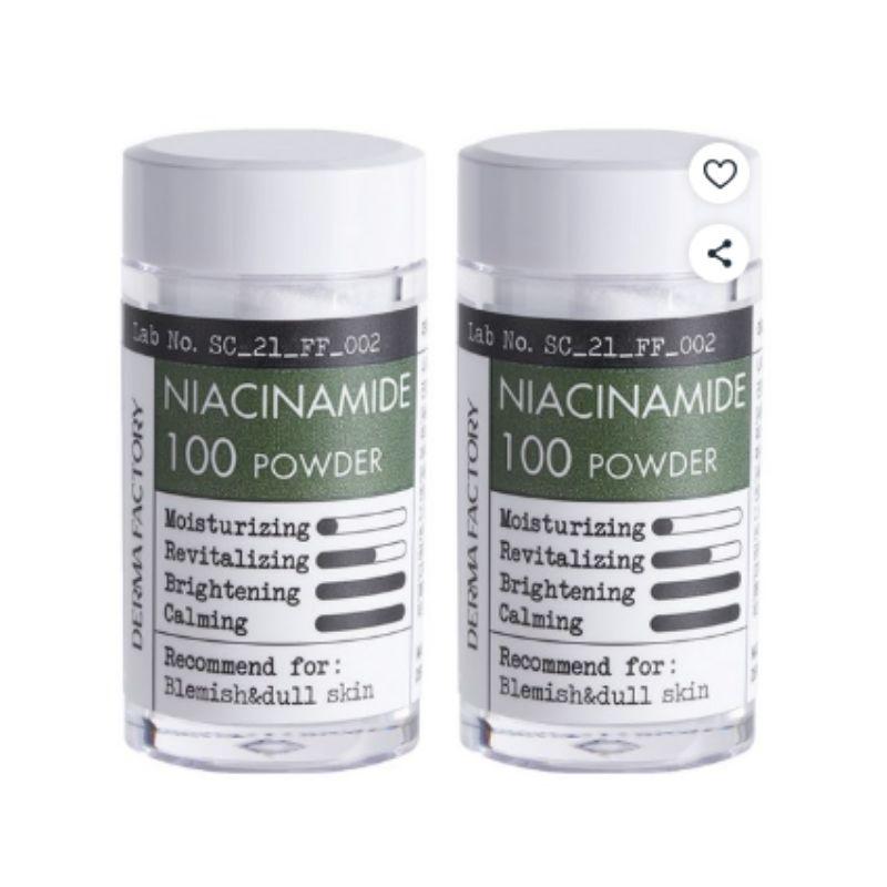 DERMAFACTORY Niacinamide 100 Powder 7g x2 Set