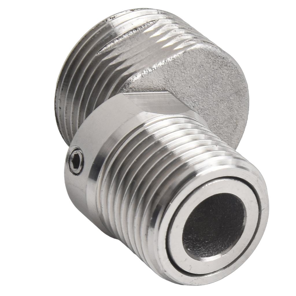 360Degree Adjustable Faucet Angled Curved Foot Eccentric Screw Corner Shower Extension TapAdapter For Kitchen For Bathroom