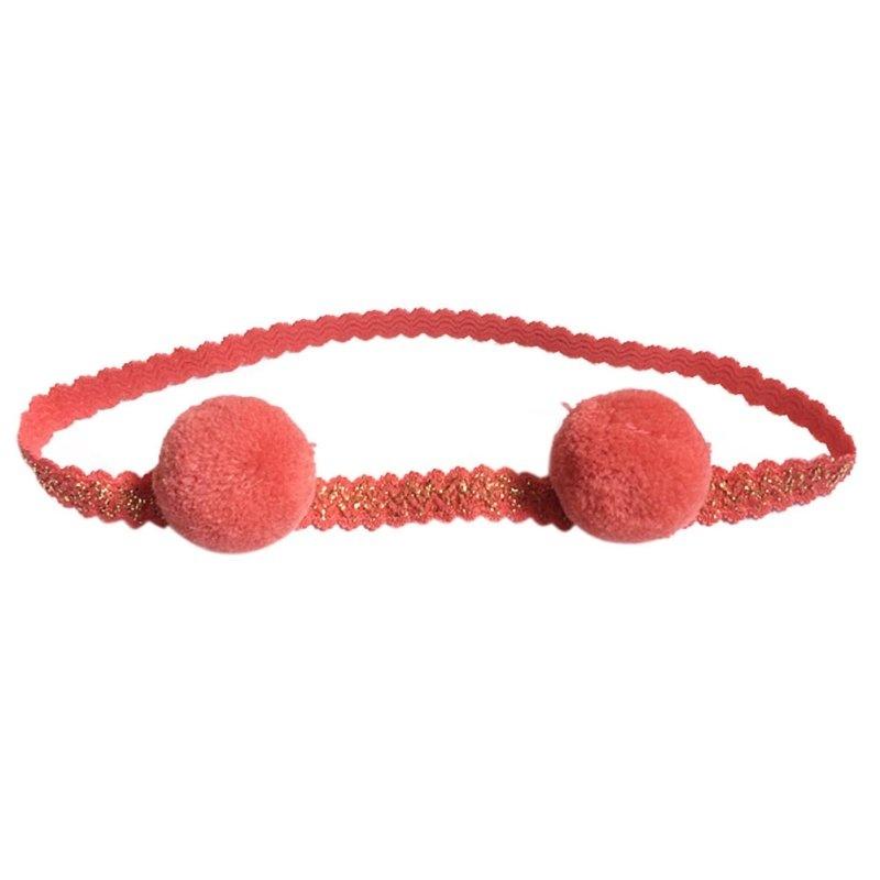Girls Baby Headband Toddler Lace Hairball Hair Band