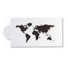 Border Baking Template Art Plastic DIY Fondant Molds Cake Decorating Tool Cake Stencil World Map