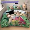 Girl Garden Print 3Pcs Bedding Setduvet Cover With 2 Bedropillowcase Home Birthday Gift