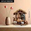 Virgin Mary Saint Joseph And Shepherd Animal Scene Religious Desktop Decoration Indoor Outdoor Festival Home Decor