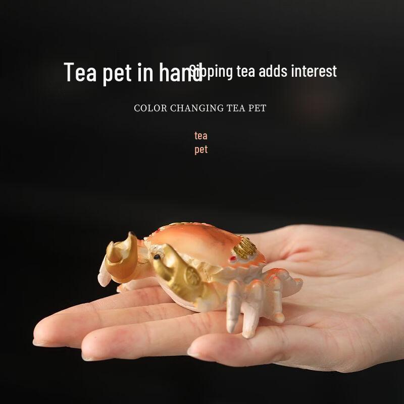 Color-Changing Crab Tea Pet
