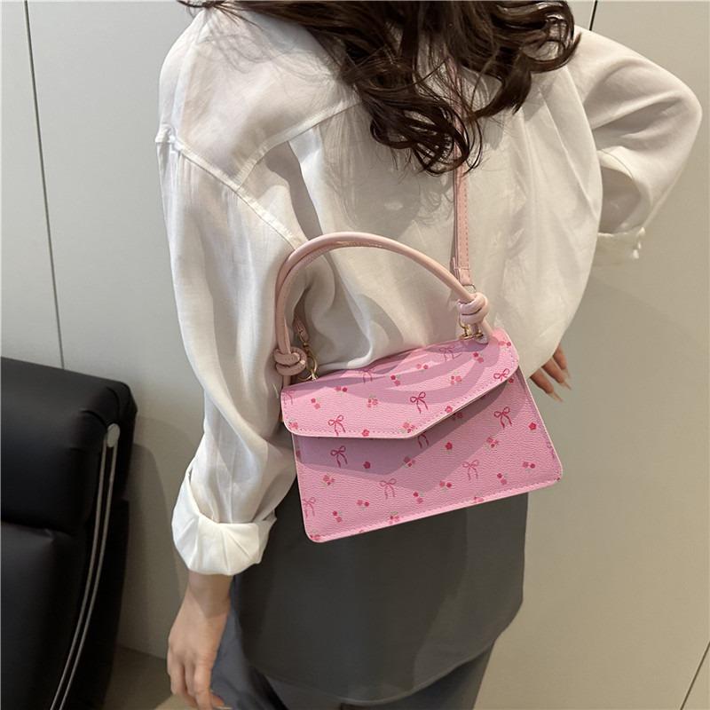 Fashion Handbag Bag Women's Personality New Trendy and Beautiful Casual Messenger Bag Niche Design Small Square Bag