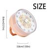 Silent Operation Mechanical Manual Digital Timer Magnetic Base Mechanical Timer Cartoon Capybara Countdown Timer Round Portable