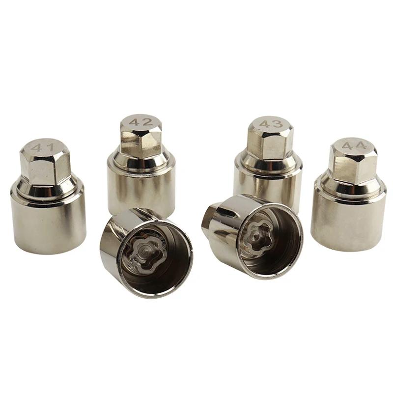 1PCS Car Tire Anti-theft Wheel Bolt Lock Nut Key Adapter Sleeve Disassembly Repair Tools For BMW 1/3/5/6/7Series X4 X5 X6 Z4