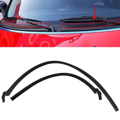 2Pcs LH Windshield Cowl Cover Apron Seal Trim Strip For Mini Cooper R55 R56R57 07-15 51132751209 51132751210