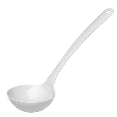 Melamine Soup and Sauce Ladle, White, 0.14 L, Hendi 563700
