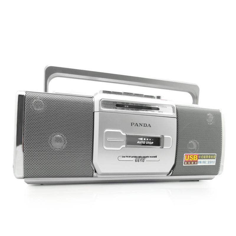 Panda 6610 Portable Cassette & Tape Player with USB, MP3, Card & Radio