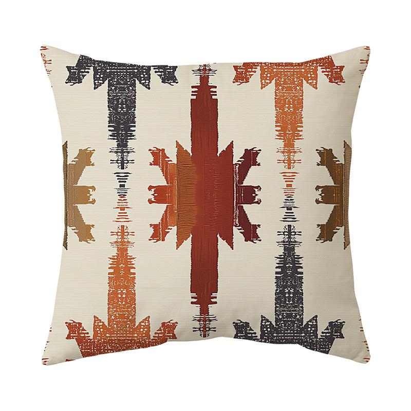 Pillow Cover Abstract Line Printed Cushion Cover Sofa Decoration Super Soft Pillow Cover