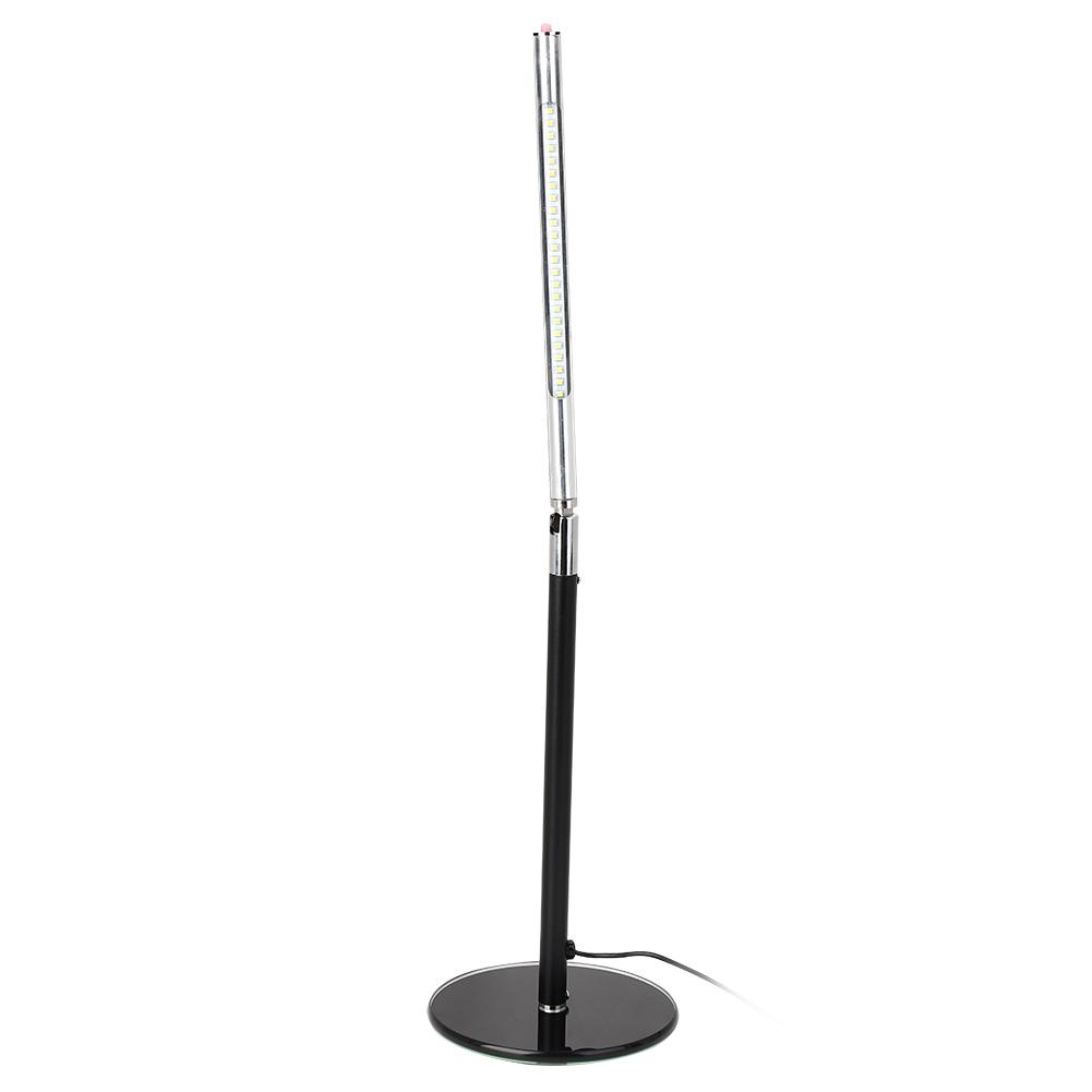DC5V 4.5W USB Charging LED Table Lamp Folding Desk Light for Bedroom Reading Studying Black