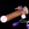 Male Penis Condom Extended Enlarged  Hollow  and Thickened Glans Condom for Sexual Pleasure  Silicone Long-lasting Penis Condom