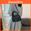 Chic And Simple Square Crossbody Bag For Women 2023 Fashion Street Style Handbag