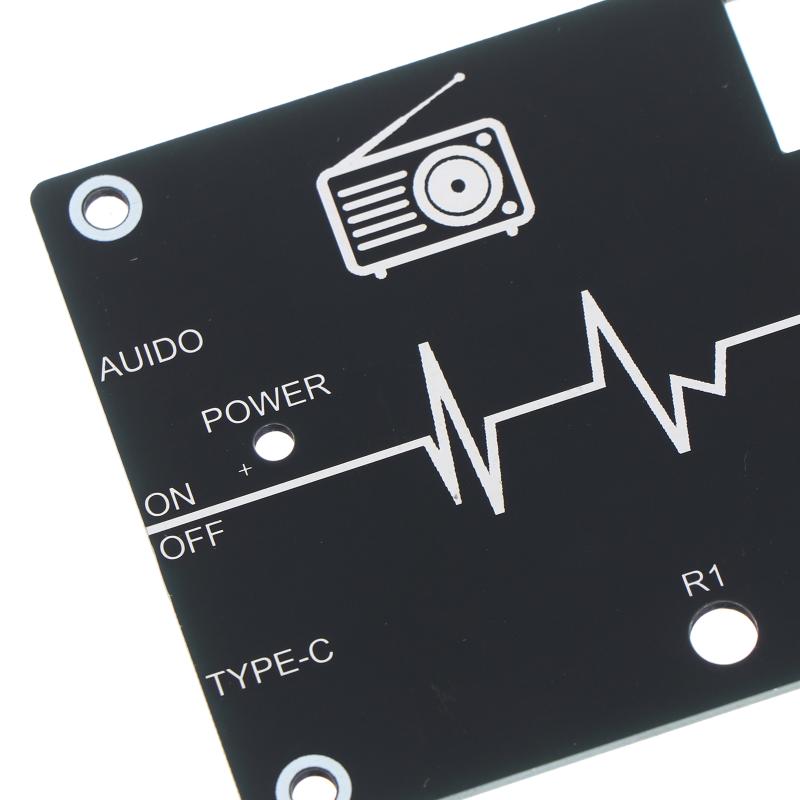 Diy Fm Radio Kit Soldering Practice Kit For School Electronic Learning Education Supplies Diy Loose Parts 87-108Mhz