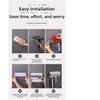 Wall Mount UV Toothbrush Sterilizer and Razor Holder, 99.99% Bacteria Elimination