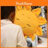 Sunflower Plush Toy With Smile Face For Graduation Gift And Home Decor