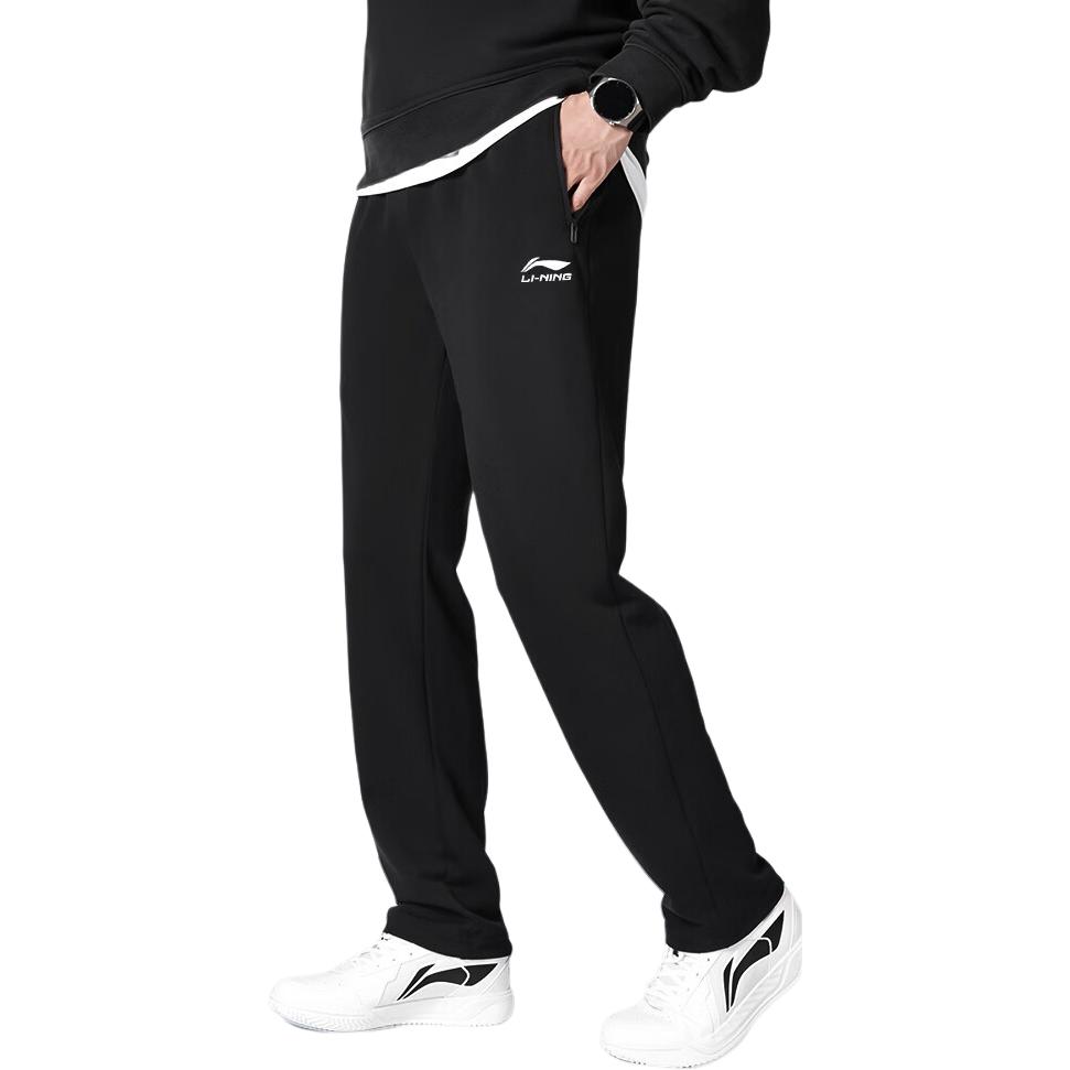 Li Ning Casual Pants Men's Black AYKT391-1