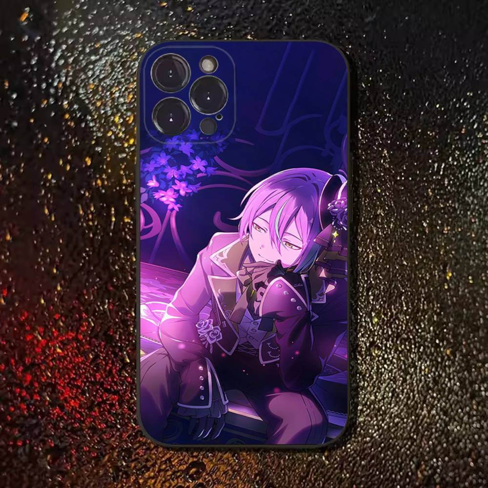Kamishiro Rui Project Cool Phone Case For iPhone 11,12,13,14,15,16,17,Pro,Max,Plus,E,SE4,Air,Mini Black Soft Cover