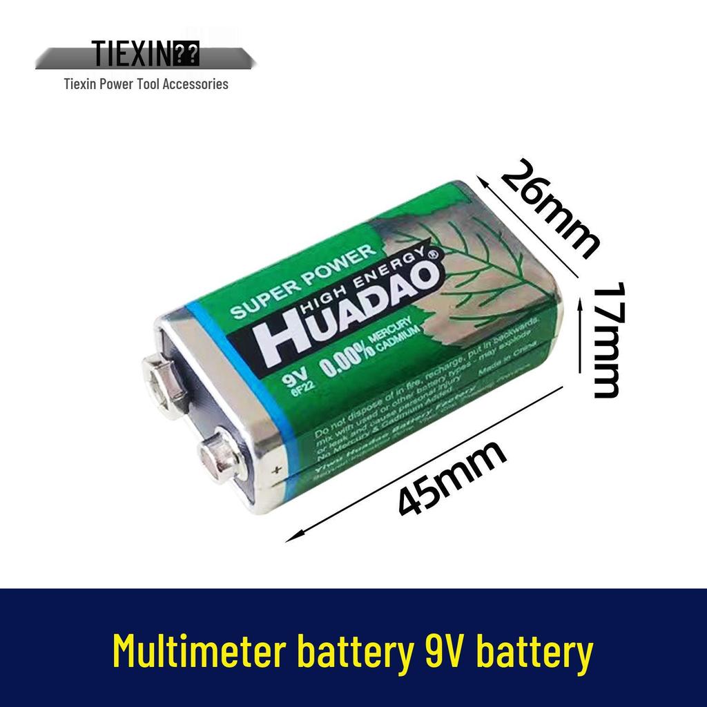 9V Battery for Multimeter Instruments