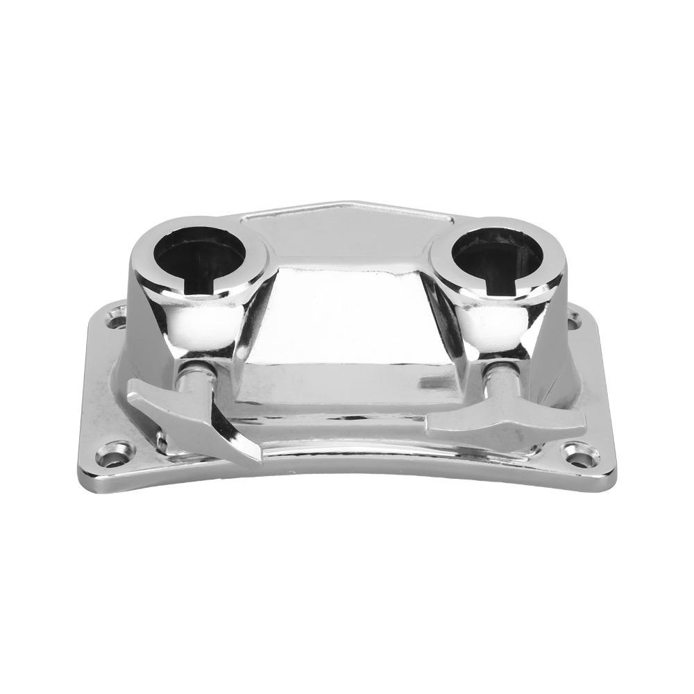 Metal Drum Mounting Bracket Silver Mount Bracket Sturdy Extension Bracket Drum Set Accessory