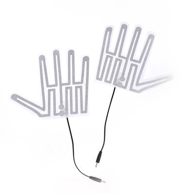 1 pár 5V USB vyhřívaných ponožek, podložky z uhlíkových vláken, elektrické vyhřívané vložky do bot, zimní teplé, na ruce, pas, vyhřívané rukavice
