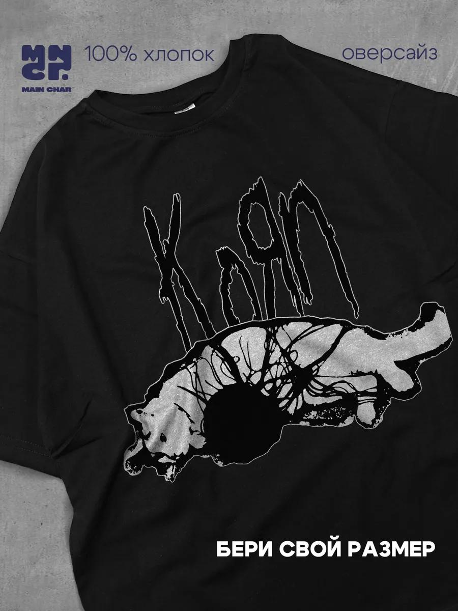 Oversized T-shirt with pony print S