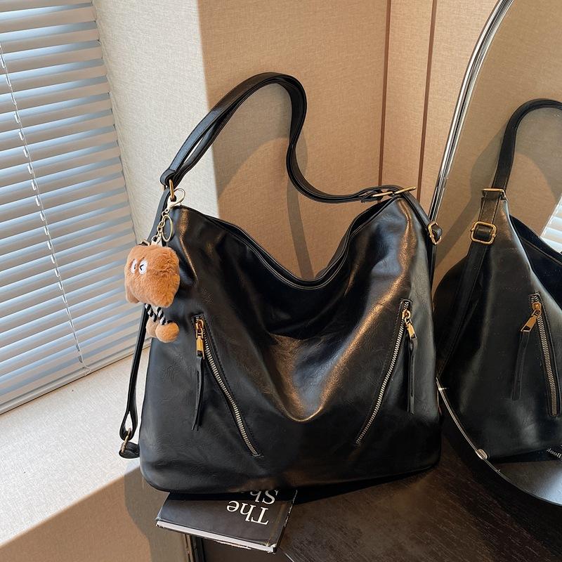 Tote Bag Women's Large-capacity New Fashion Single Shoulder Crossbody Multi-functional Backpack