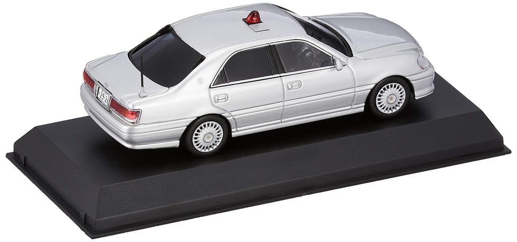 Toyota Crown 2004 Departamentul de Transport al Departamentului de Poliție Metropolitană Vehicul Poliție Antiriot Trafic Produs Complet RAI'S 1/43 (JZS175) (Mascat