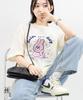 Tijeoteu The Day Character Print Summer Cotton Short Sleeve T-Shirt (White, Black, Ivory) Tss_01