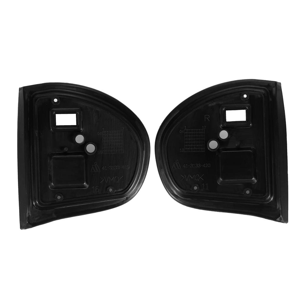 Pair Car Exterior Door Mirror Gasket For Mercedes For Benz W203 W211 C E Class 2003-2006 Side Mirror Seals Cover 2038103716