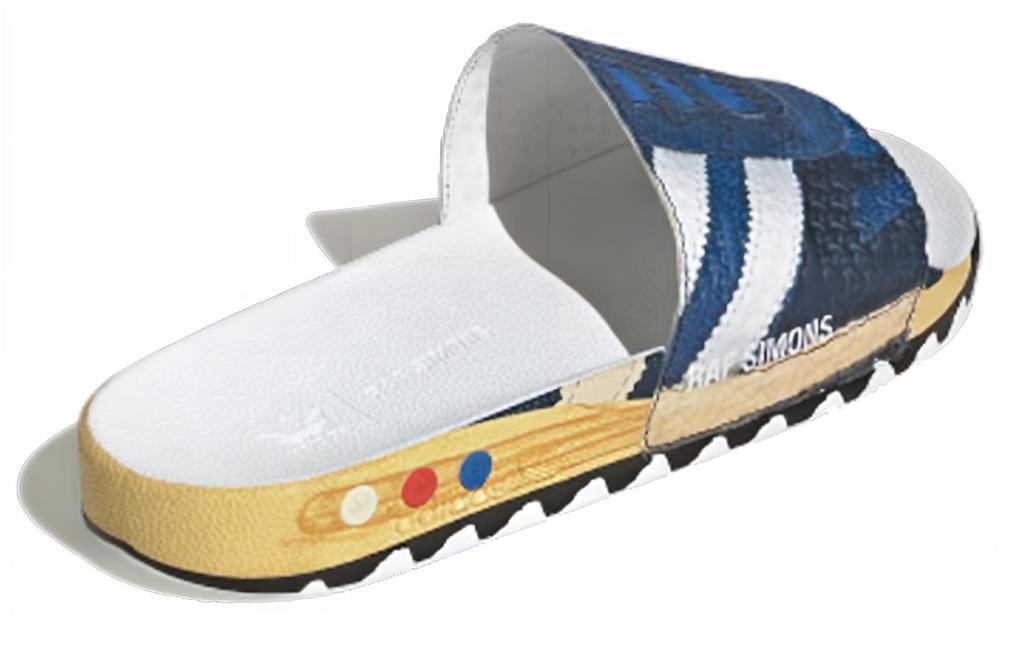 Adilette Raf Simons x Adilette La Adidas Originals Badeschuhe 'Trompe L'oeil' EE7956