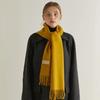 Wool Color Muffler (M007_mustard)