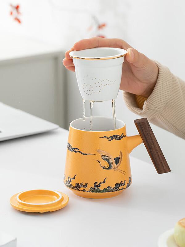 White Porcelain Tea Separation Gift Set