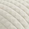 Winter New Imitation Rabbit Fur Pillow Cover Solid Color Grid Splicing Jacquard Plush Square Cushion Cover White Soft Pillowcase