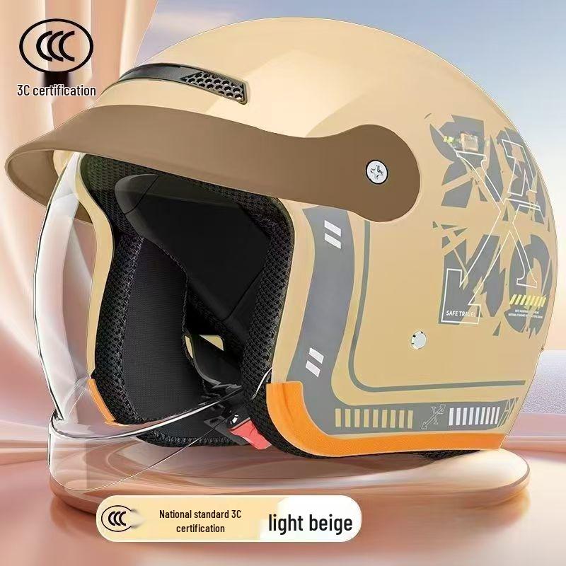 

All-Season Universal Electric Scooter Helmet with 3C Certification, Anti-Fog, Winterproof Design, for Men and Women. One Size