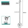 Extra Long Thick Stainless Steel Ceiling-Mounted Clothes Drying Rod Flange Bracket