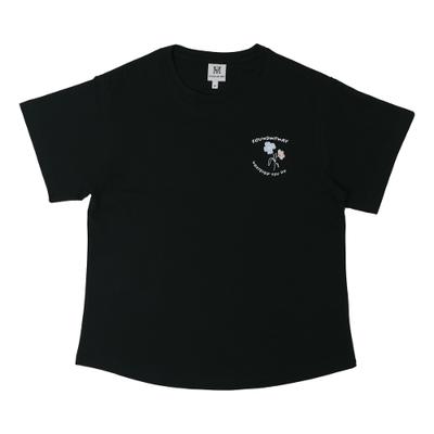 Paundeumaiwei Fmw Flower Logo T-Shirt (W) - Black