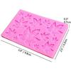 Leaf Mold Silicone Leaves Fondant Molds,Tree Leaves Mold for Cake Decoration,Maple Leaf Candy Molds,Cupcake Topper,Polymer
