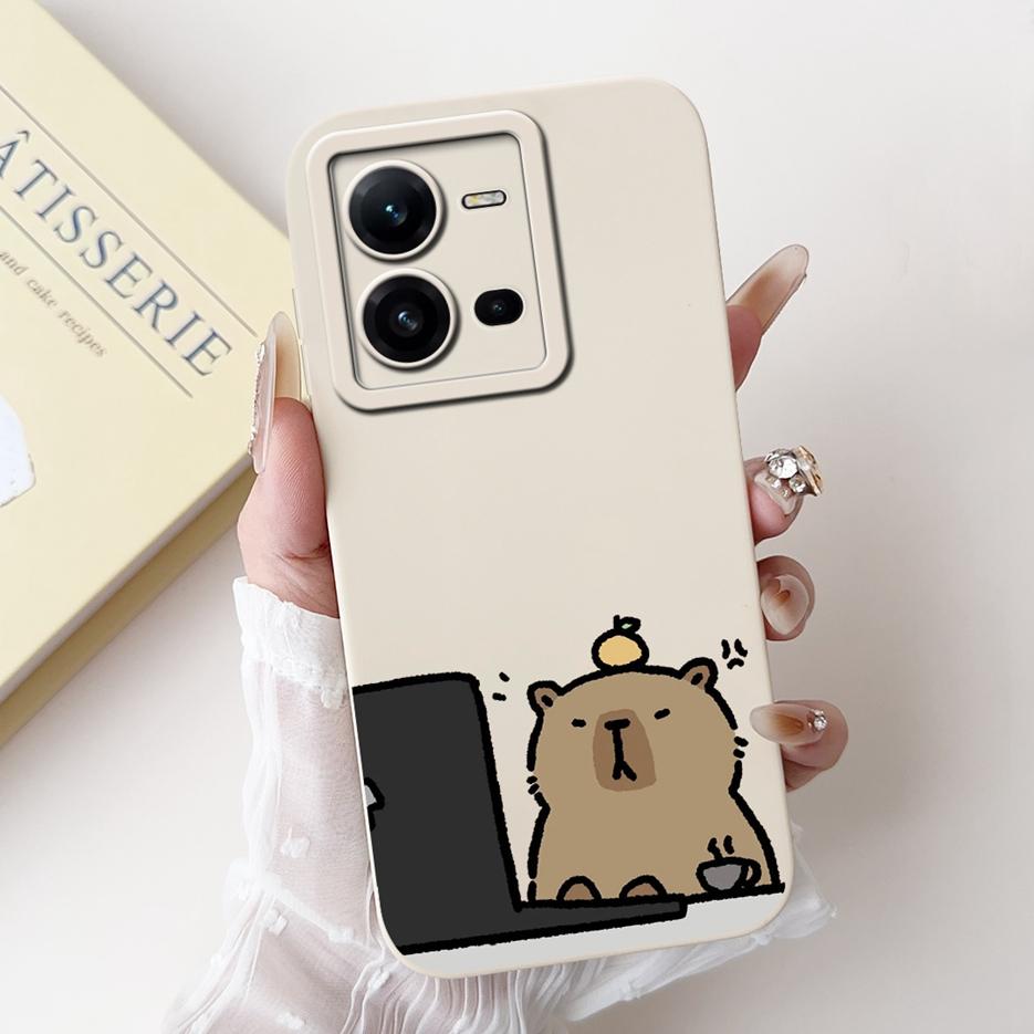 For Vivo V25 5G Case Vivo V25e V2201 V2202 Cute Dog Cartoon Cover Shockproof Phone Case For Vivo V25e V 25 E VivoV25 Soft Fundas
