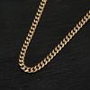 Handmade refined Cuban chain, simple and advanced, stylish, basic chain, INS wind, jewelry gifts, giving people the first choice, with gift boxes