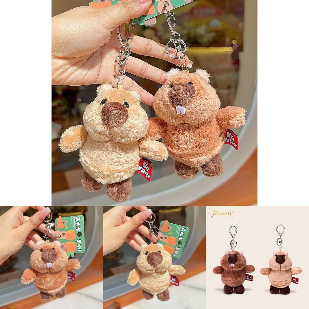 Ural Groundhog Plush Keychain With Soft Embroidery For Kids And Collectors