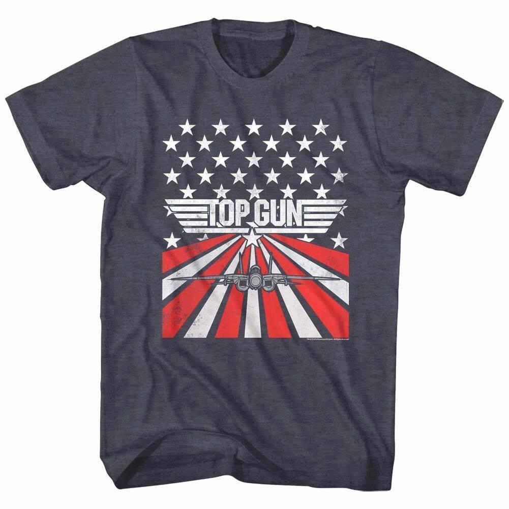 Top Gun Stars Stripes Flag Men T Shirt XL