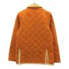 LAVENHAM Made In the UK Quilted Jacket 36 Orange WA-AW03 Women Used