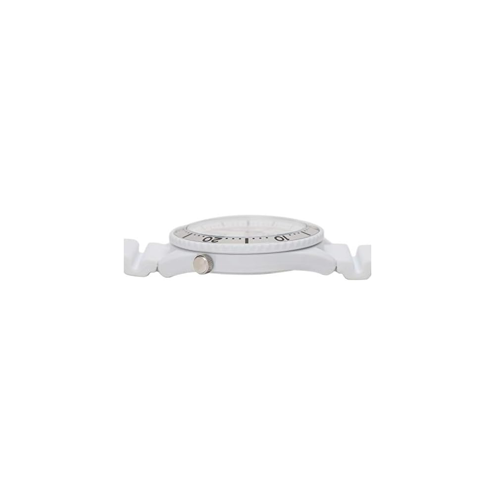 Citizen Q&Q Solar Analog Watch 10 ATM Water Resistant White Dial with Urethane Strap Men's White