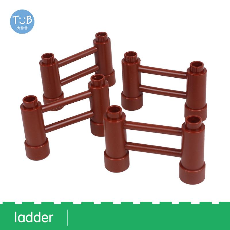 Big Size Block Bricks Train Tracks  Traffic Stop Lights Straight Duploes Black Accessories Diy Hot Toys For Children Baby Gift