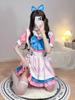 Women Sexy Lingerie Costume French Apron Maid Dress Cosplay Servant Lolita Hot Babydoll Dress Uniform Erotic Role Play Costume