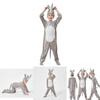Cute Unisex Childrens Rhinoceros Animal Costume For Halloween Or Role Play In Polyester