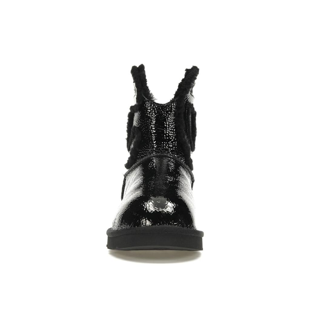 UGG Telfar x Logo Mini Boot Crinkle - Black Men Sneakers 1155790-BLK