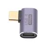 Type C Mobile Phone Adapter 40GB High Speed Audio Video Transmission 100W Maximum Support 8K At 120HZ Type C Female To